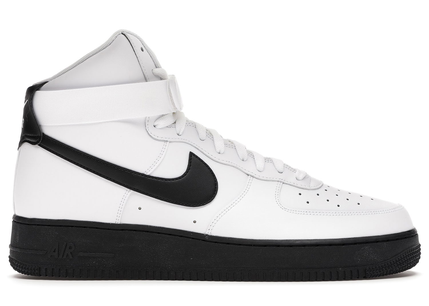 Кецове и обувки Nike Air Force 1 High White Black Midsole Бяло | CK7794-101, 0