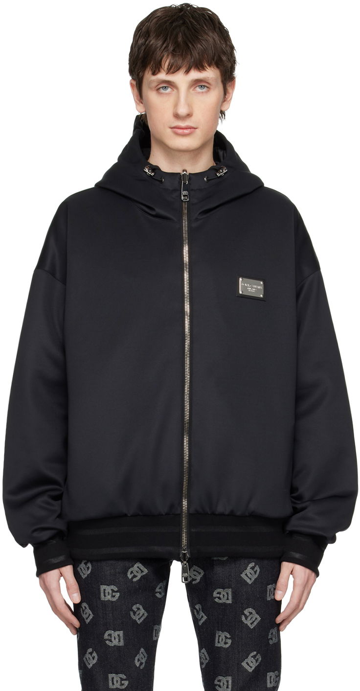 Яке Dolce & Gabbana Black Reversible Jacket Черно | G9ZT7TFUGK6, 0