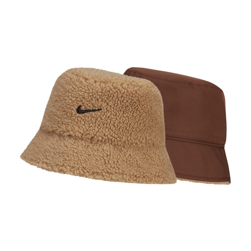 Шапка Nike Reversible Fleece Bucket Hat Кафяво | DV3165-258, 0