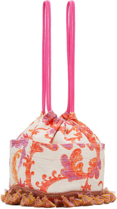Дамска чанта Anna Sui Anna Sui Arabesque Linen Tassel Crossbody Bag Многоцветен | 225H93, 1