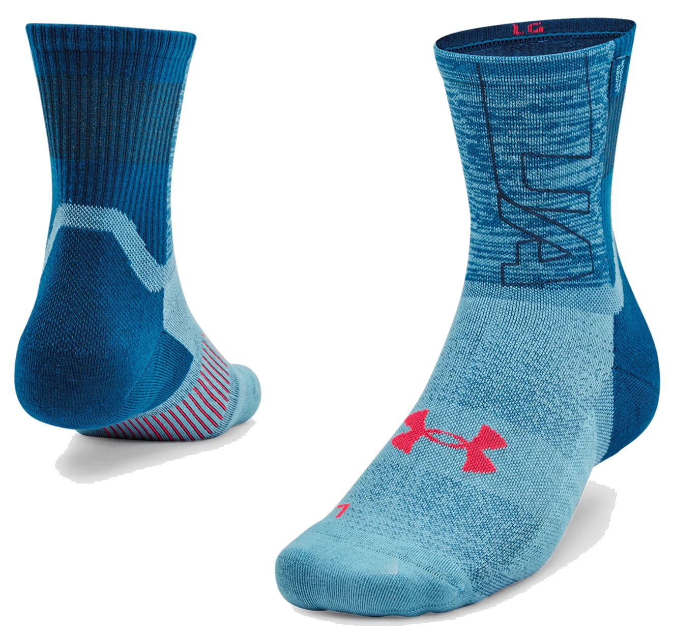 Чорапи Under Armour ArmourDry Run Crew Socks Синьо | 1361156-899, 0