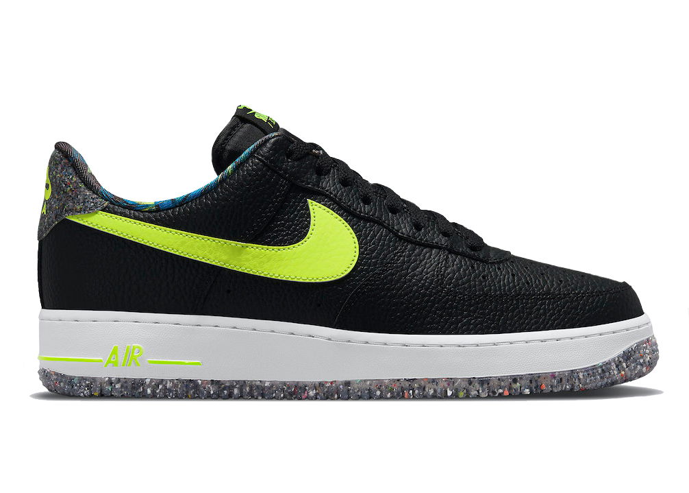 Кецове и обувки Nike Air Force 1 Low Black Volt Grind Черно | DM9098-001, 0