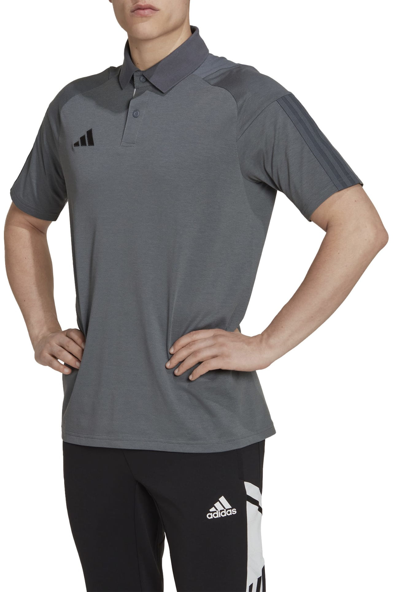 Поло тениска adidas Performance Tiro 23 Competition Polo Сиво | hu1344, 0