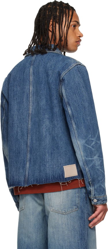Яке OUR LEGACY Cut Rebirth Road Worn Rope Twill Denim Jacket Синьо | M4251CR, 1