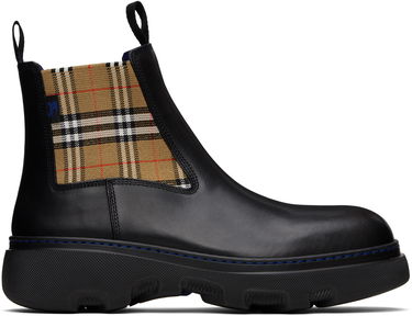 Кецове и обувки Burberry Burberry Creeper Low Chelsea Boots Черно | 8105183, 0