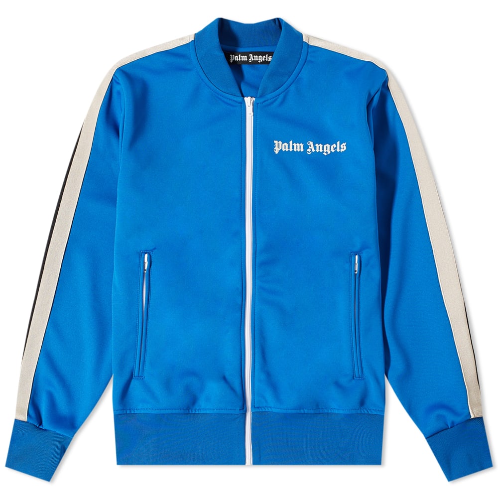 Яке Palm Angels Bomber Track Jacket Синьо | PMBD035S22FAB0014503, 0