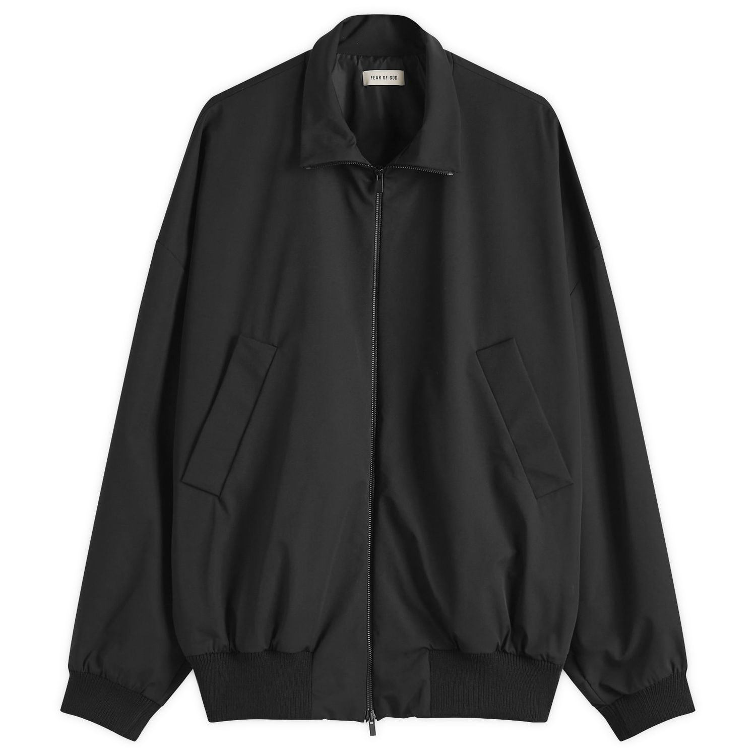 Яке бомбър Fear of God Fear Of God High Neck Technical Track Jacket, Size Medium Черно | FGE230-327PON-001, 0