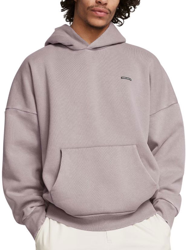 Суитчър Under Armour Under Armour Icon Fleece Wash Hoodie Лилаво | 1386552-015, 0