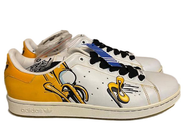 Кецове и обувки adidas Originals Stan Smith Rime Graffiti "End to End" Jersey Joe Бежово | 17221, 0