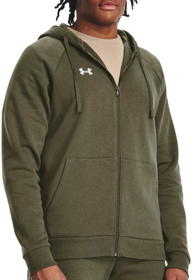 Суитчър Under Armour Rival Fleece FZ Зелено | 1379767-390, 0