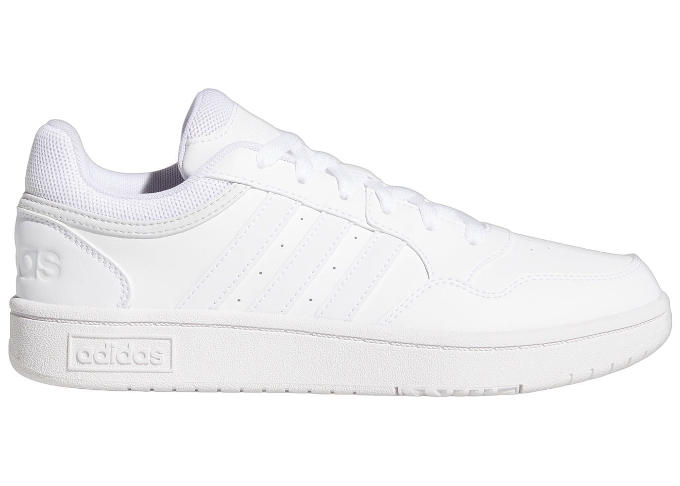 Кецове и обувки adidas Performance Hoops 3.0 Low Classic Cloud White Dash Grey W Бяло | GW3036, 0