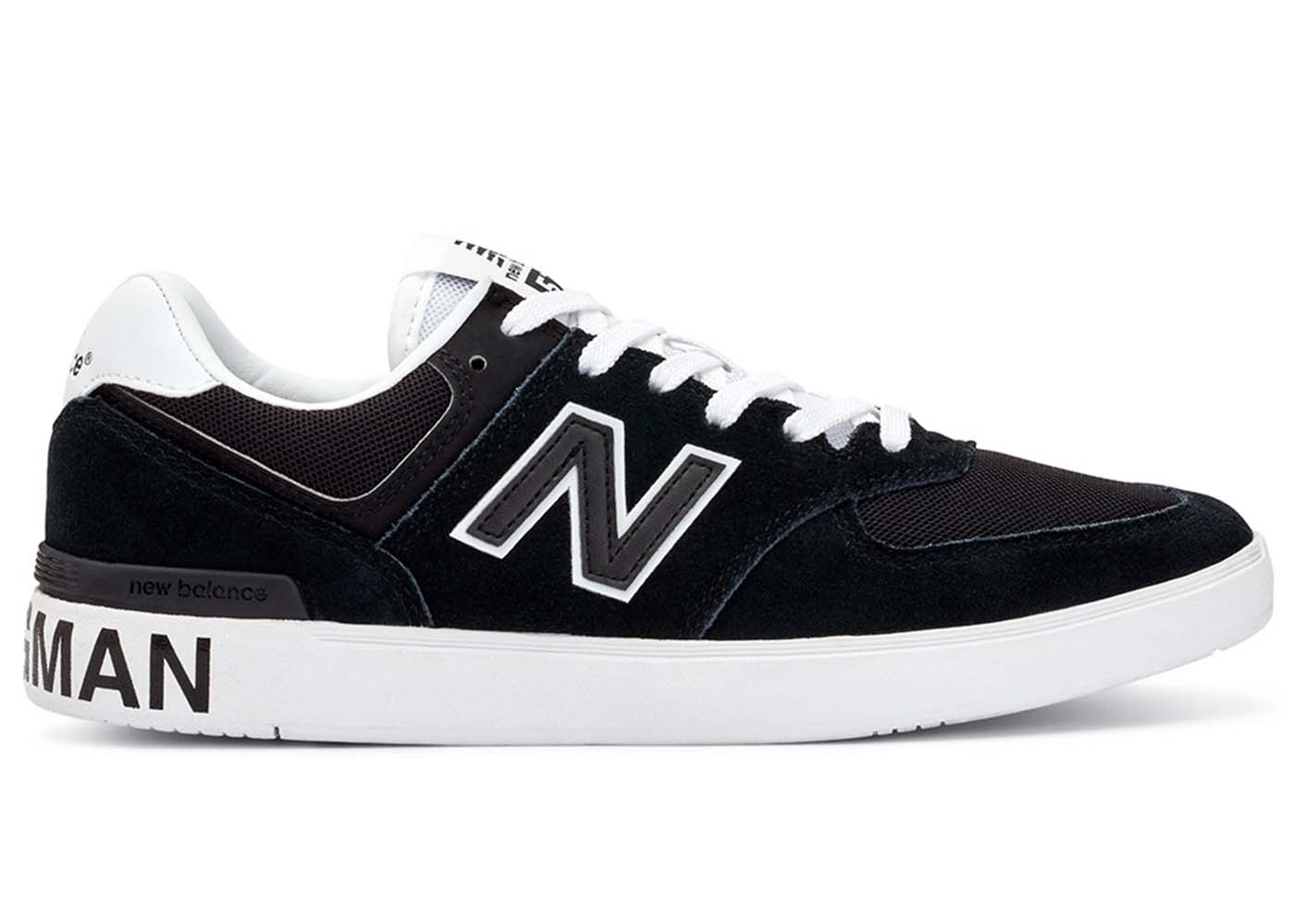Кецове и обувки New Balance 574 Junya Watanabe Черно | AM574EYC, 0