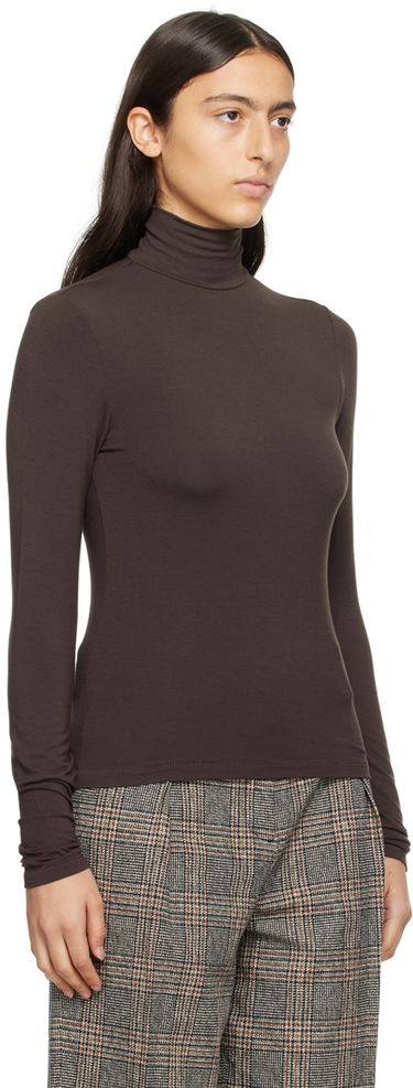 Пуловер rag & bone Luca Turtleneck Top Кафяво | WAC23FT017FG17, 1