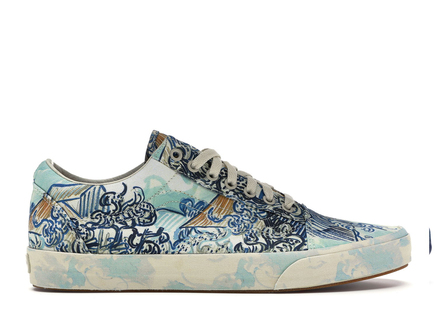 Кецове и обувки Vans Old Skool Van Gogh Old Vineyard W Тюркоазено | VA38G1UAX/VN0A38G1UAX, 0