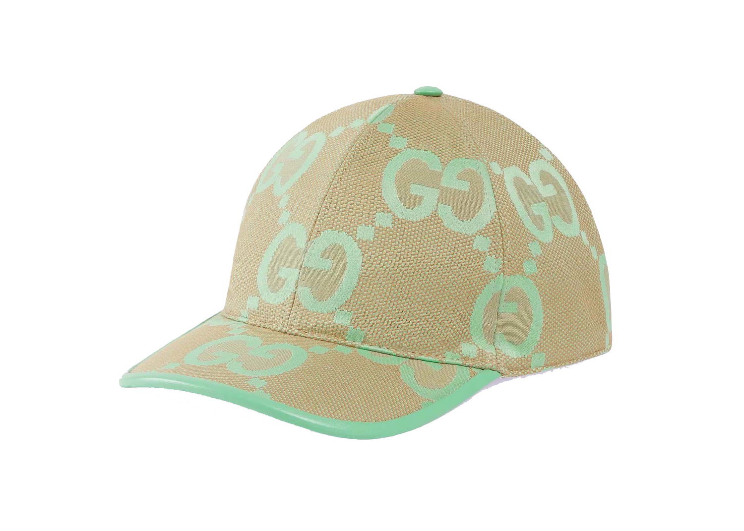 Шапка с козирка Gucci Jumbo GG Baseball Cap Зелено | 735011 4HAVS 8867, 0