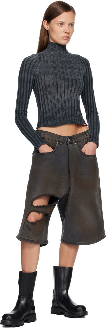 Кецове и обувки Diesel D-Hammer Bkr D W Logo Boots Черно | Y03692 P4471, 4