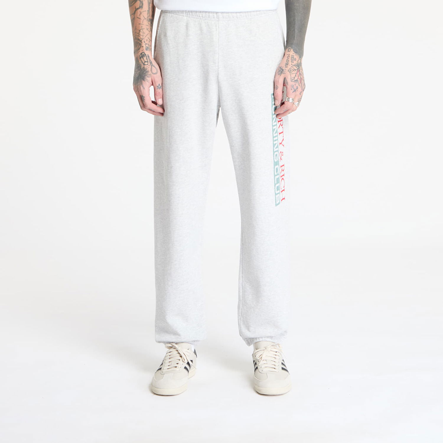 Спортни панталони Sporty & Rich Sporty & Rich Finish Line Sweatpants Сиво | PA036514167GY03, 0