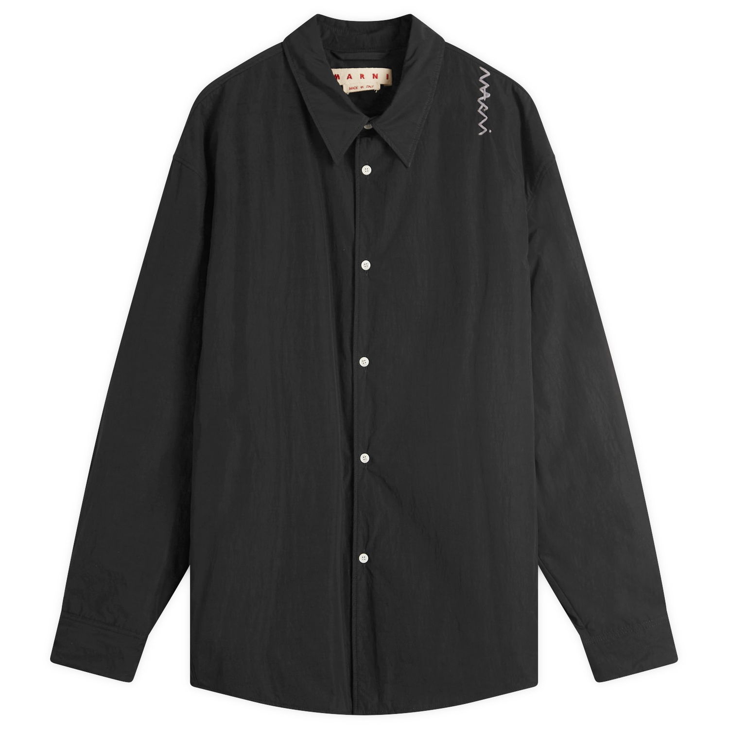 Риза Marni Nylon Overshirt Черно | CUMU0333SW-UTP786-00N99, 1