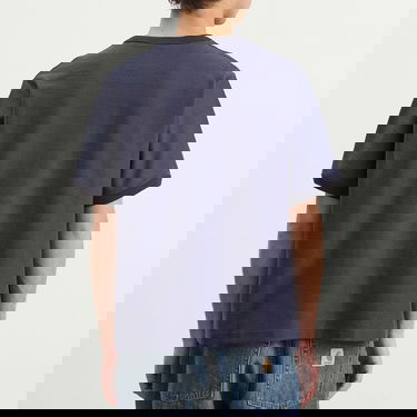 Тениска Brain Dead Slubby Ringer T-Shirt Тъмно синьо | BDS25T000O47-NVY, 3