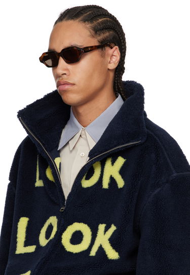 Слънчеви очила Loewe Loewe Slim Sunglasses Кафяво | LW40157U@5152G 192337200151, 3