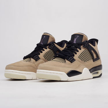 Кецове и обувки Jordan Jordan WMNS 4 Retro Бежово | AQ9129-200, 1