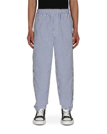 Панталони Comme des Garçons Stripe Trousers Тъмно синьо | FG-P008-SS21 1, 3