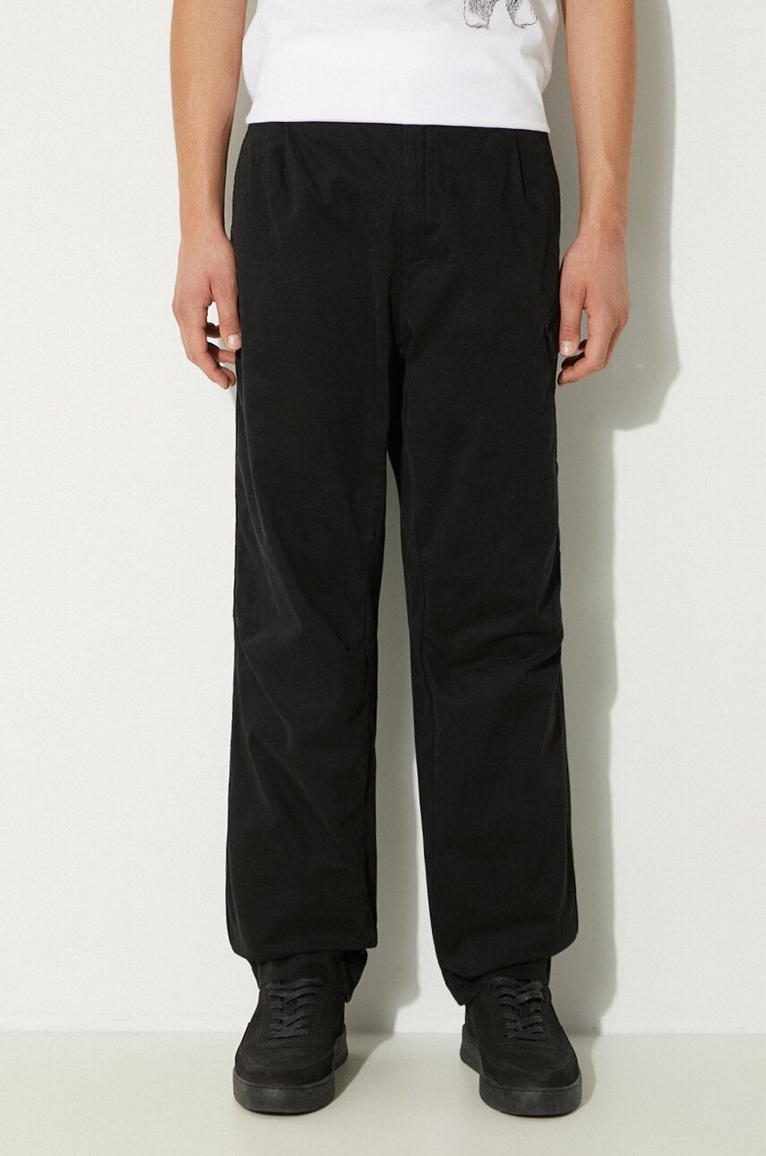 Панталони C.P. Company Loose Chino Pants Черно | 17CMPA110A005529G, 0