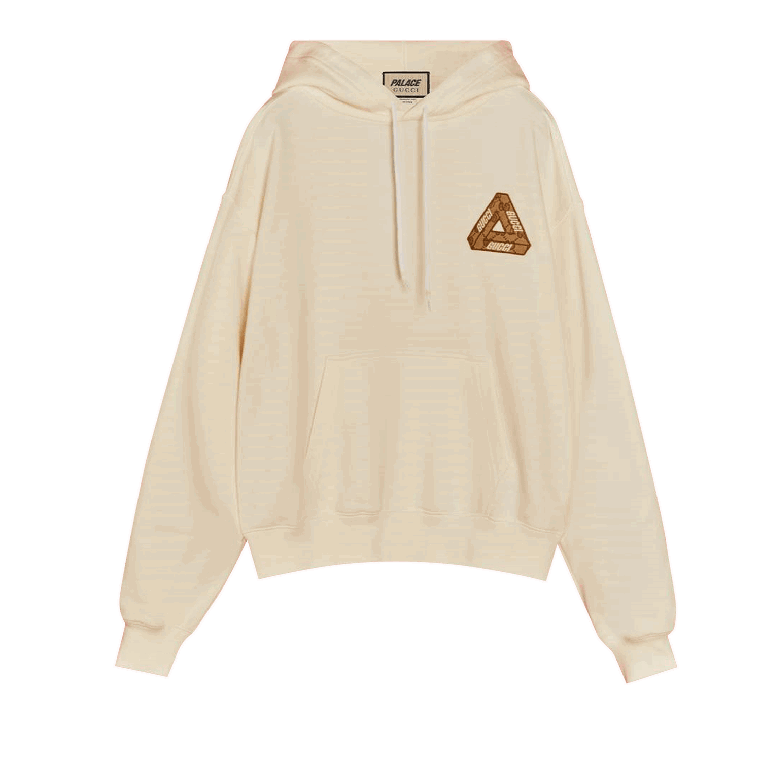 Суитчър Gucci x Palace Hoodie With Triferg GG Patch Бежово | 720348 XJE1A 1043, 0