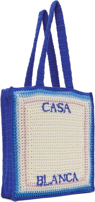 Голяма пазарска чанта Casablanca Casablanca Crochet Tote Bag Многоцветен | APS25-BAG-121-01, 3