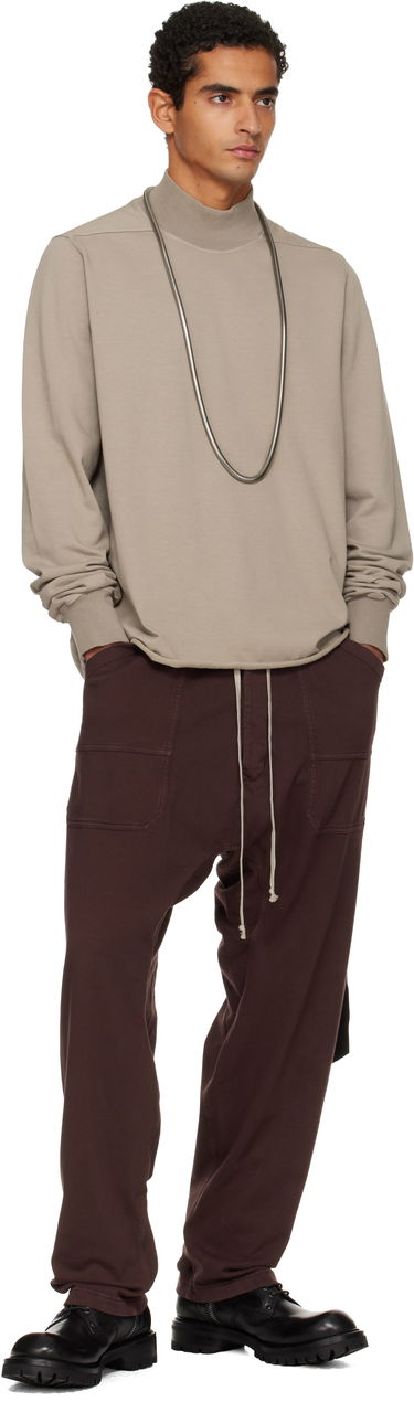 Пуловер Rick Owens Rick Owens DRKSHDW Concordians Headon DBL Turtleneck Бежово | DU02E7263 RIG, 3