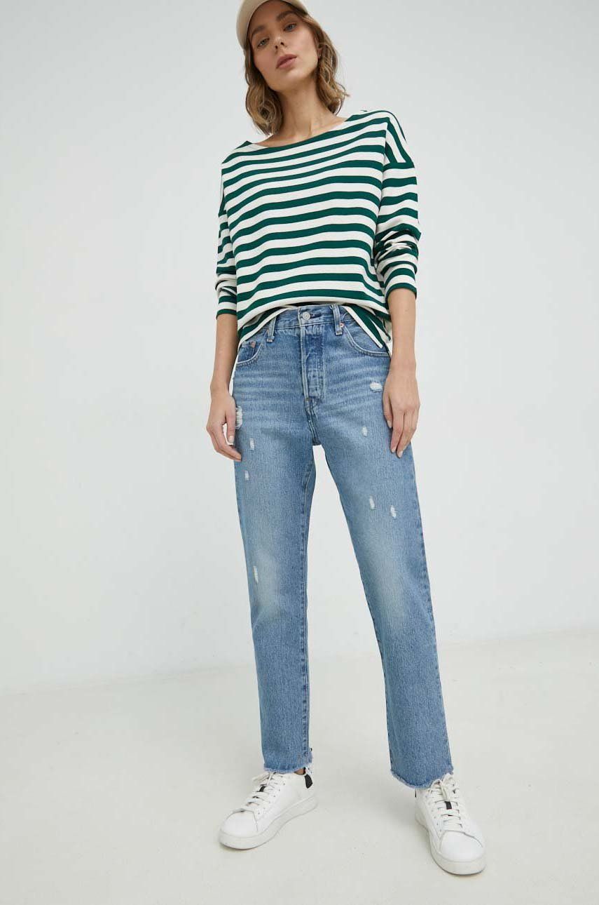 Дънки Levi's ® 501 Original Cropped Jeans Синьо | 36200.0286, 0