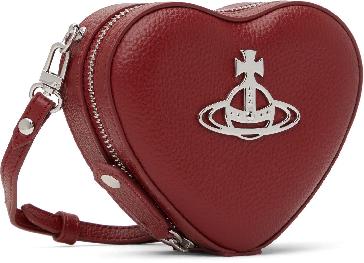 Чанта през рамо Vivienne Westwood Vivienne Westwood Mini Heart Crossbody Bag Червено | 58020003W-S000D-, 1