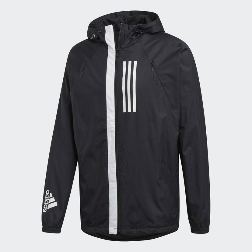 Ветровка adidas Performance Black Sportswear Jacket With Hood Черно | EK4624
