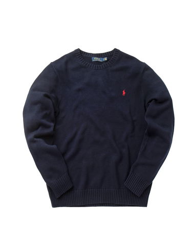 Пуловер Polo by Ralph Lauren Crewneck Knit Тъмно синьо | 710810846001, 3