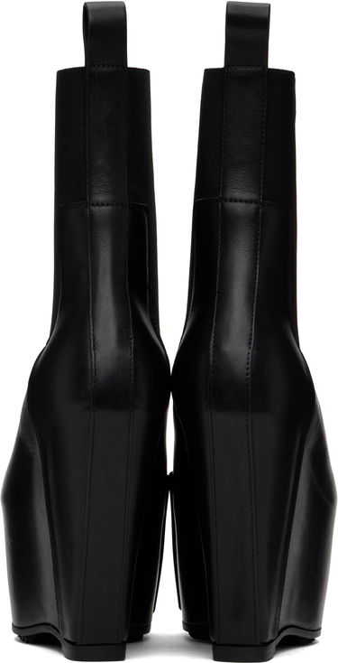 Аксесоари Rick Owens Rick Owens Porterville Grilled Wedge Beatle Chelsea Boots Черно | RO02D3848 LOOGR, 1