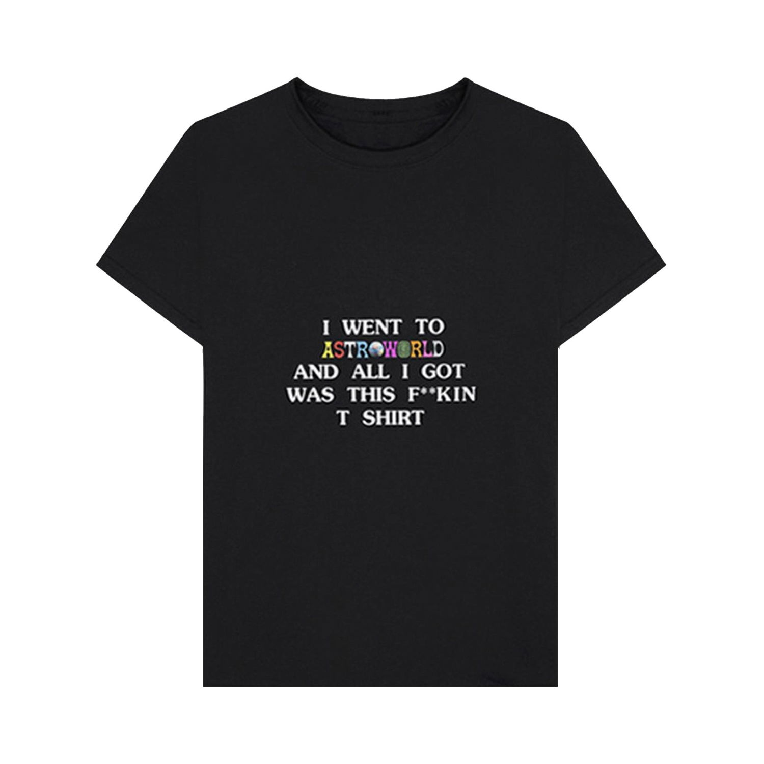 Тениска Cactus Jack by Travis Scott I Went To Astroworld T-Shirt Черно | 1945 1FW180103AIWT BLAC, 1