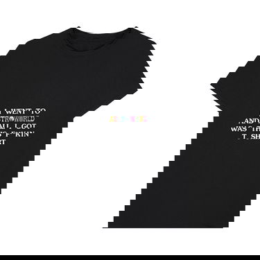 Тениска Cactus Jack by Travis Scott I Went To Astroworld T-Shirt Черно | 1945 1FW180103AIWT BLAC, 1