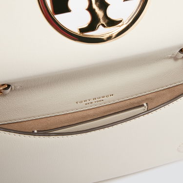 Чанта през рамо Tory Burch Full-Grain Leather Clutch Bag Бежово | 152250-104, 2