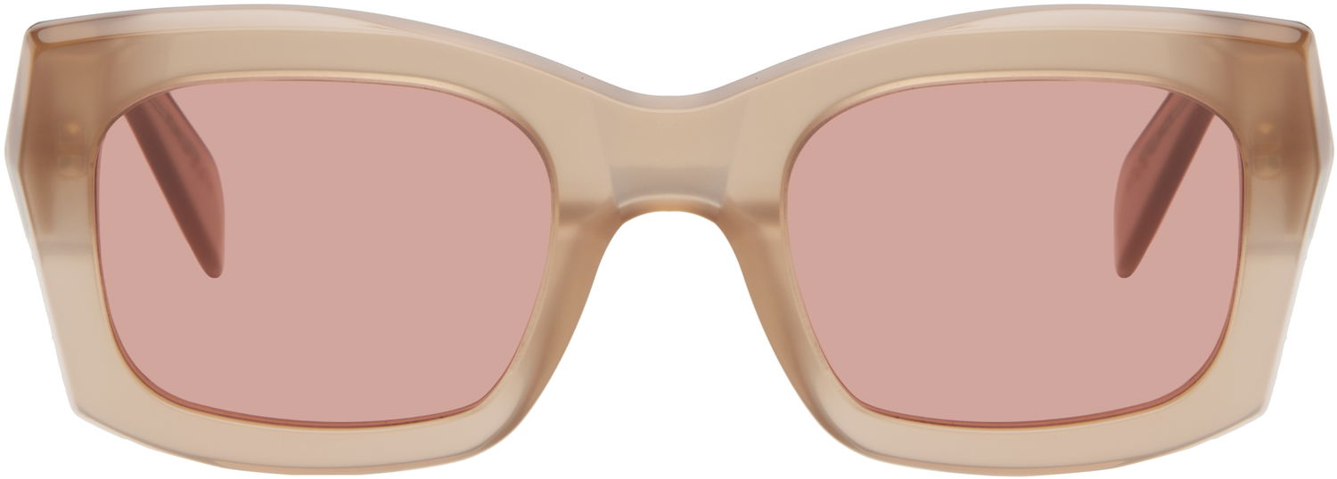 Слънчеви очила RETROSUPERFUTURE Komori Sunglasses Кафяво | VIS, 0