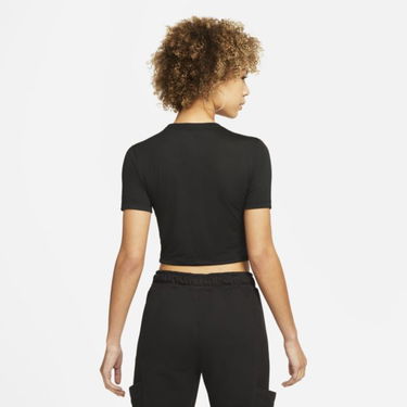 Съкратен топ Nike Air Cropped Top Черно | DN5852-010, 1