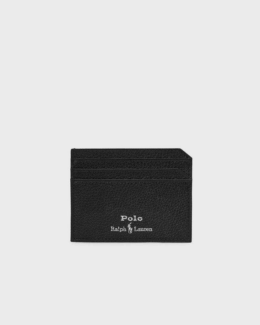 Портфейл Polo by Ralph Lauren Polo Ralph Lauren Leather Card Case Черно | 405963226001