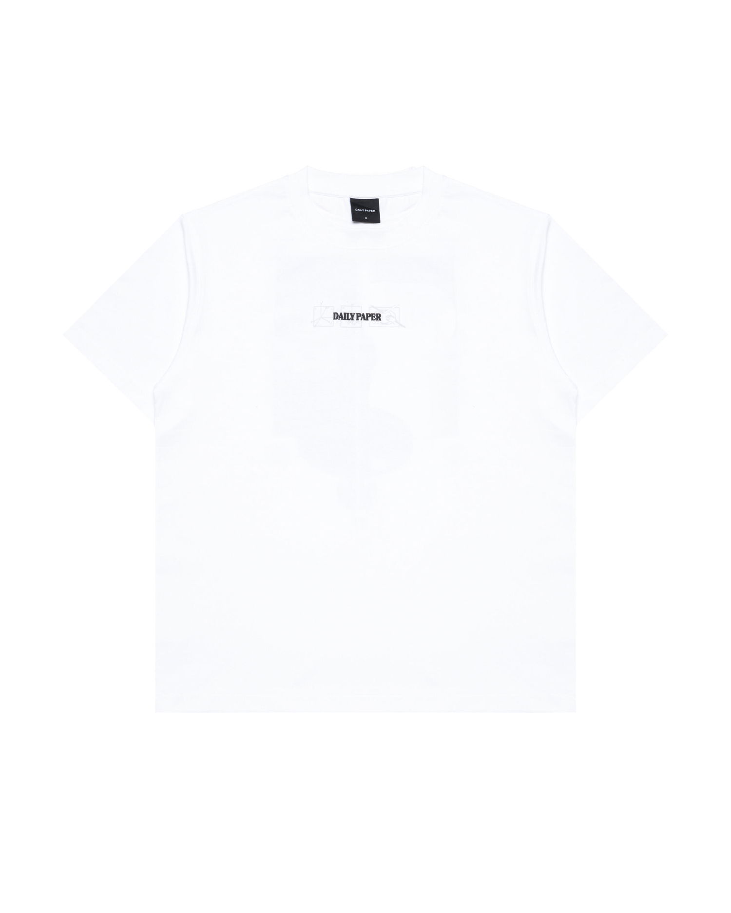 Тениска DAILY PAPER Mirror SS T-Shirt Бяло | 2421083, 0