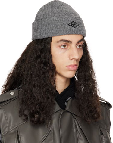 Шапка Han Kjøbenhavn Han Kjobenhavn Top Beanie Сиво | A-131790, 1
