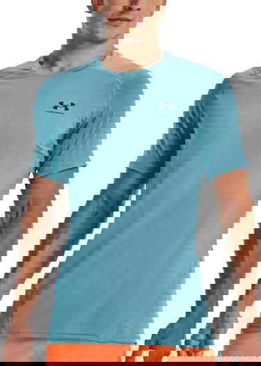 Тениска Under Armour Tee HeatGear Синьо | 1361683-433, 0