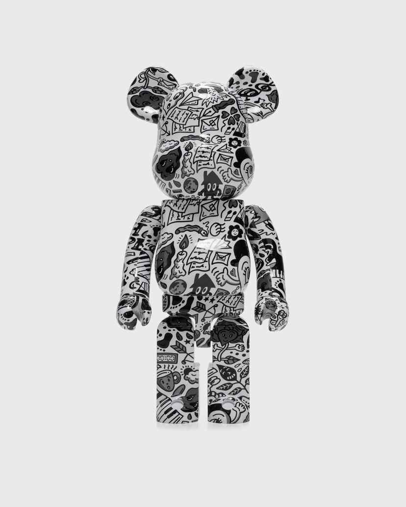 Колекционерско Medicom Toy CHOCOMOO 1000% BE@RBRICK Figure Черно | MED1282