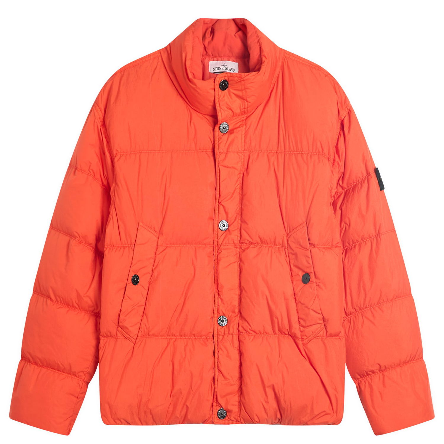 Пухо яке Stone Island Men's Crinkle Reps Nylon Down Jacket, Size Medium Оранжево
 | K2S154100010-V0018, 1