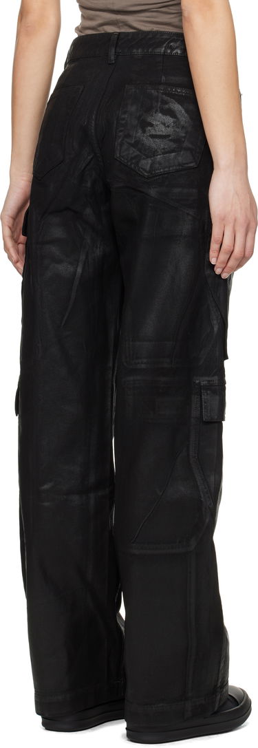 Карго панталони Rick Owens Rick Owens DRKSHDW Hollywood Double Cargo Pants Черно | DS01E3308 DCF, 2