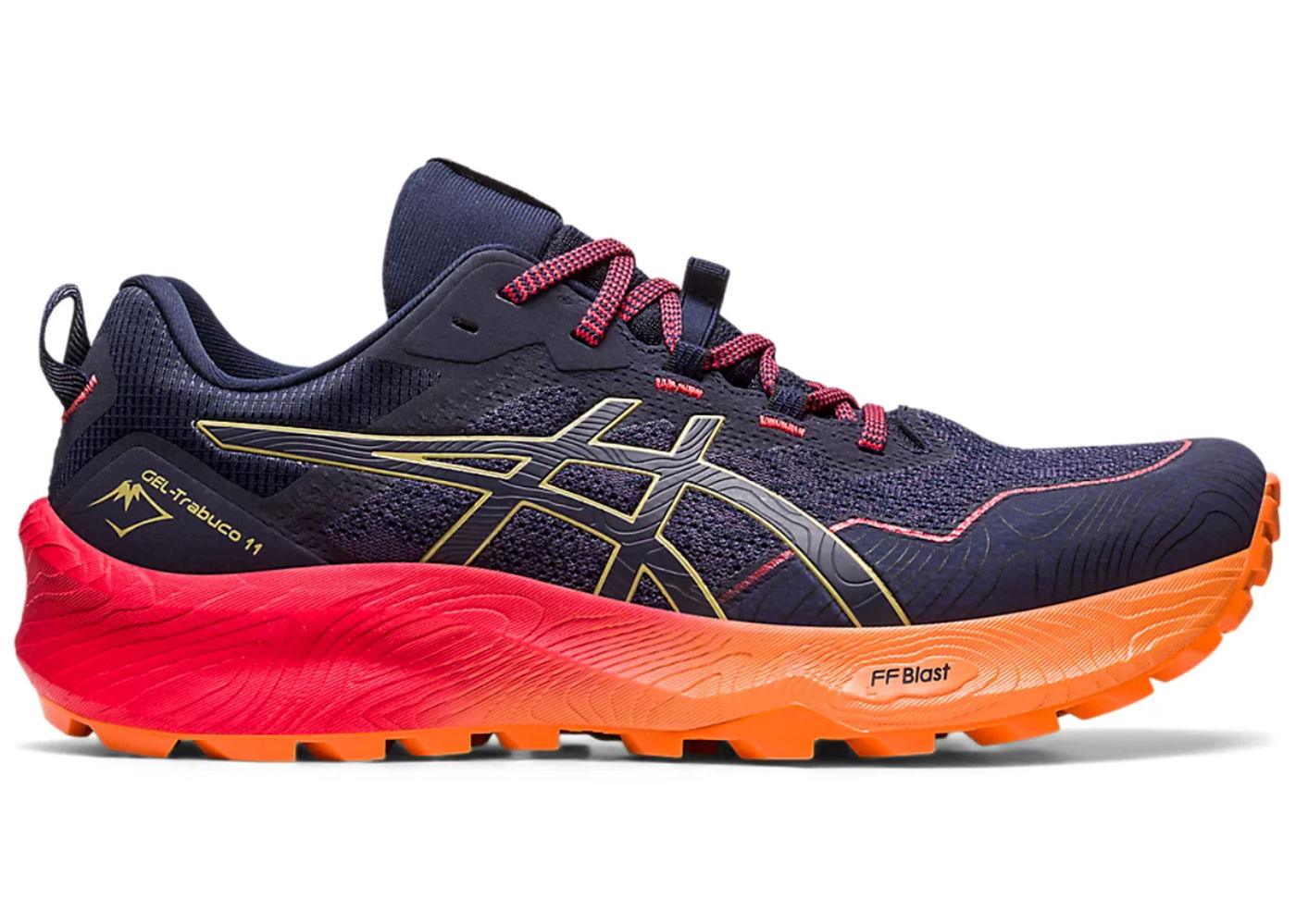 Кецове и обувки Asics Gel-Trabuco 11 Indigo Blue Olive Oil Тъмно синьо | 1011B605-400, 0