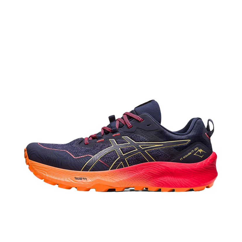 Бягане Asics Gel-Trabuco 11 Indigo Blue Olive Oil Тъмно синьо | 1011B605-400