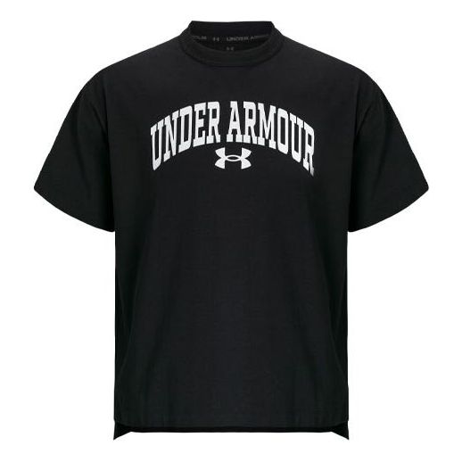Тениска Under Armour Half Sleeve Wordmark Logo T-shirt Черно | 1387994-001